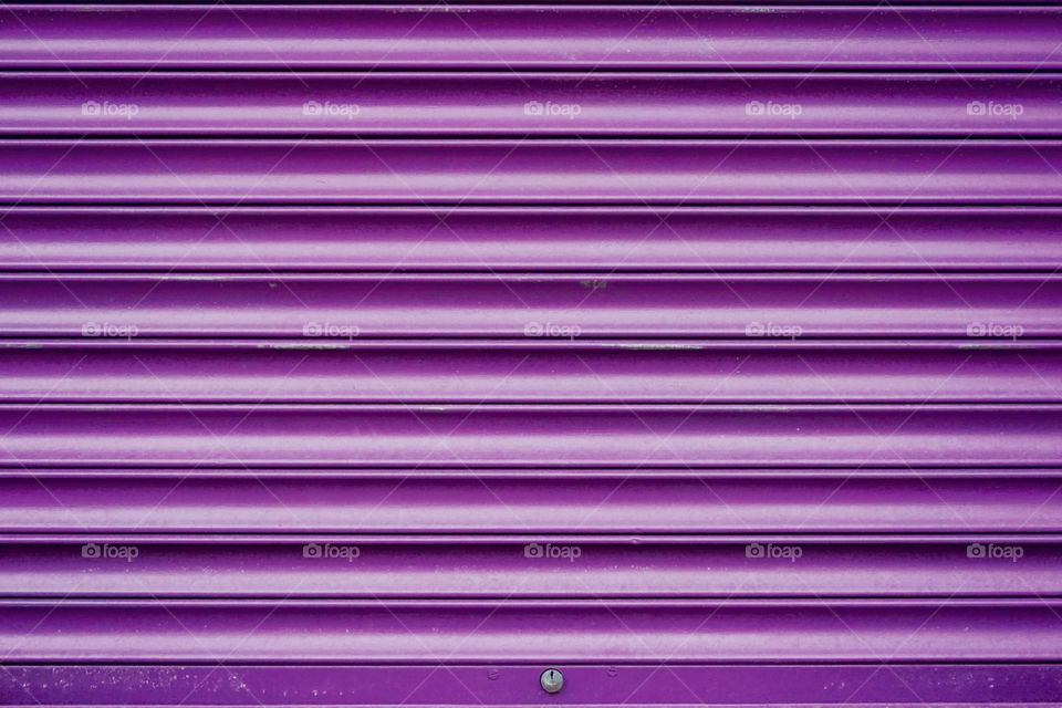 Purple shutter