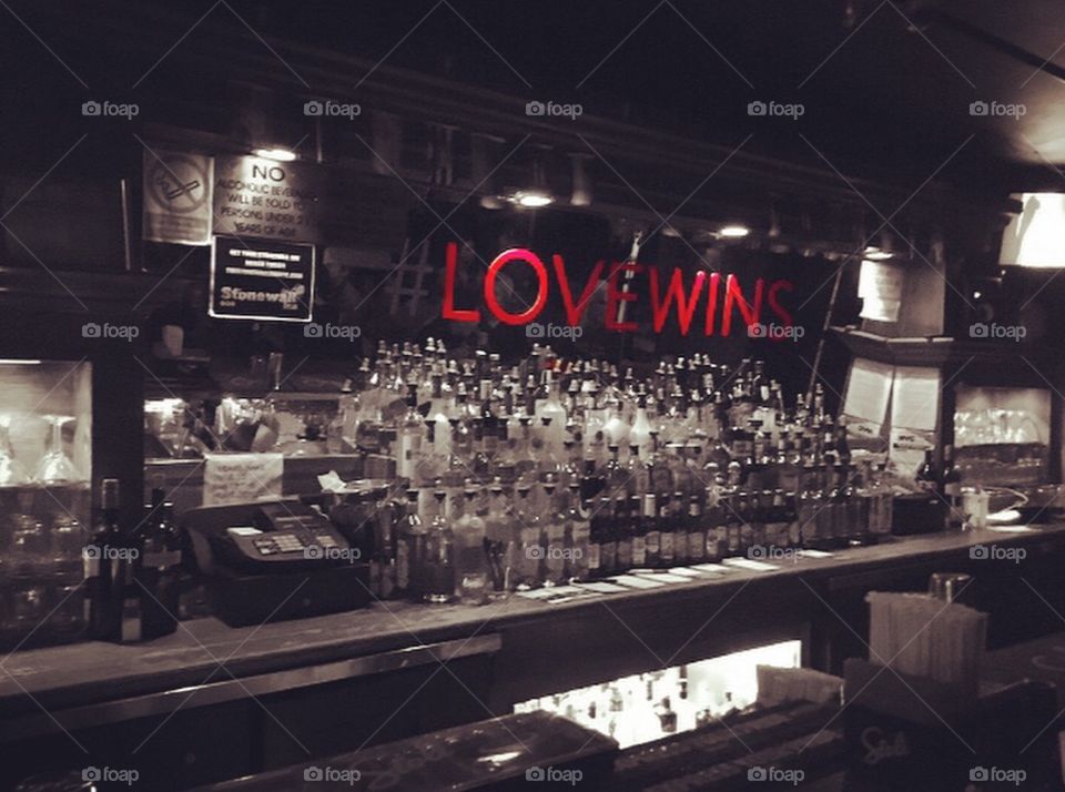 LOVE WINS - The Stonewall Inn - Manhattan - New York City - New York 
