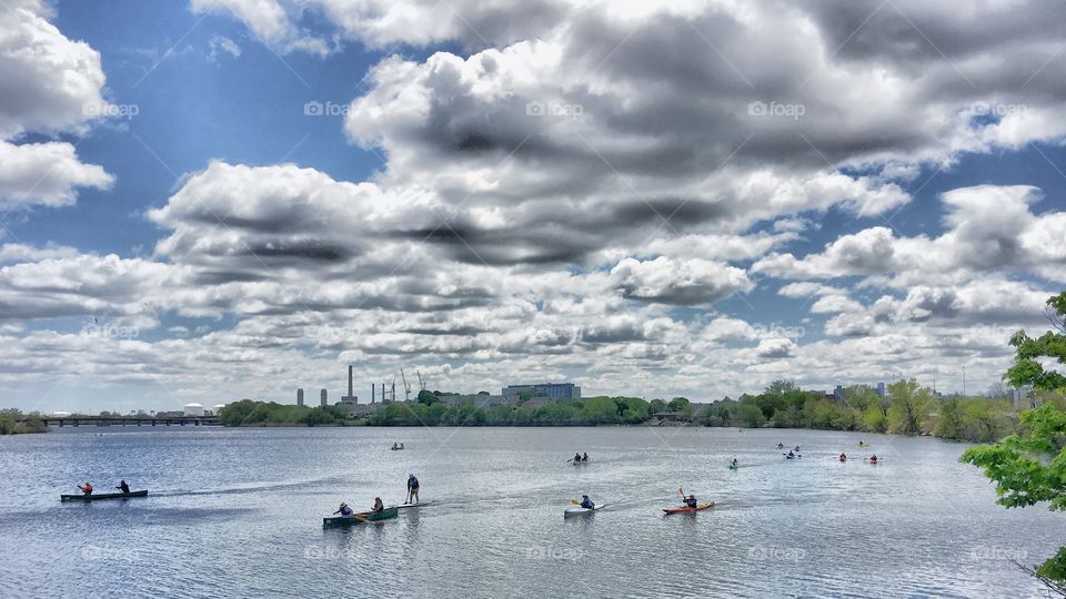 Mystic River Herring Run and Paddle 2016