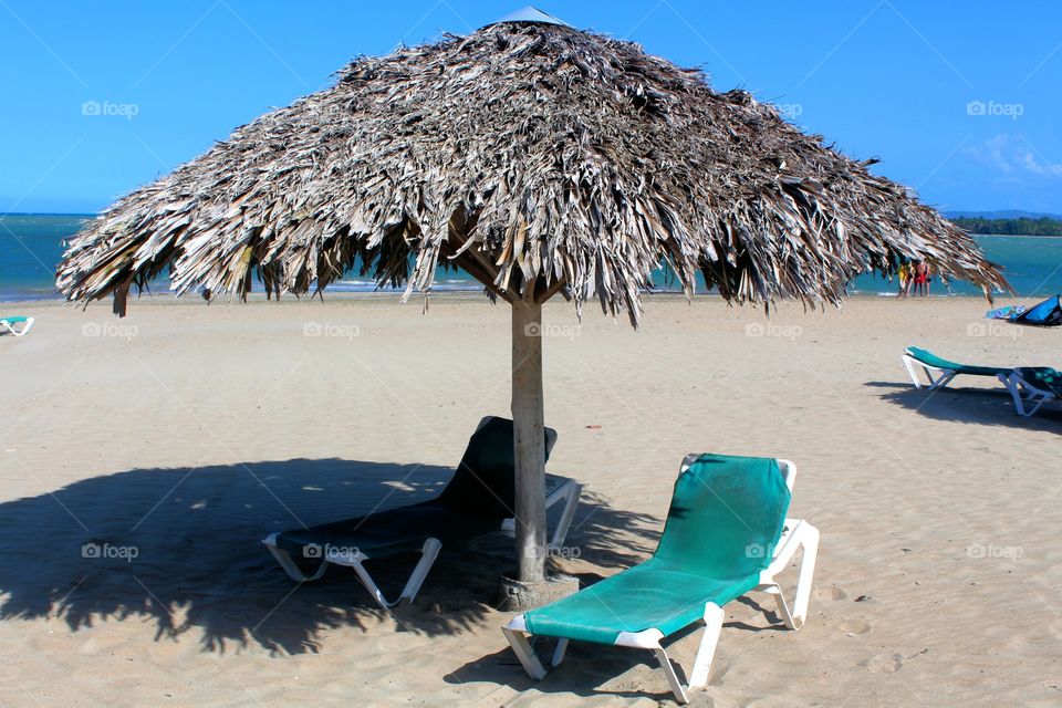 Beach, Sand, Chair, Seashore, Ocean