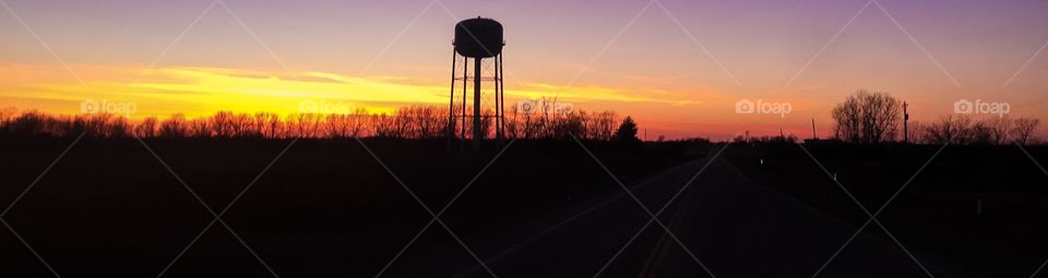 Lonely water tower