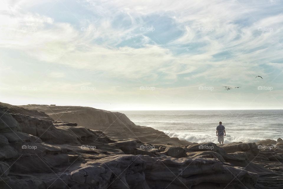 Cliffside beaches