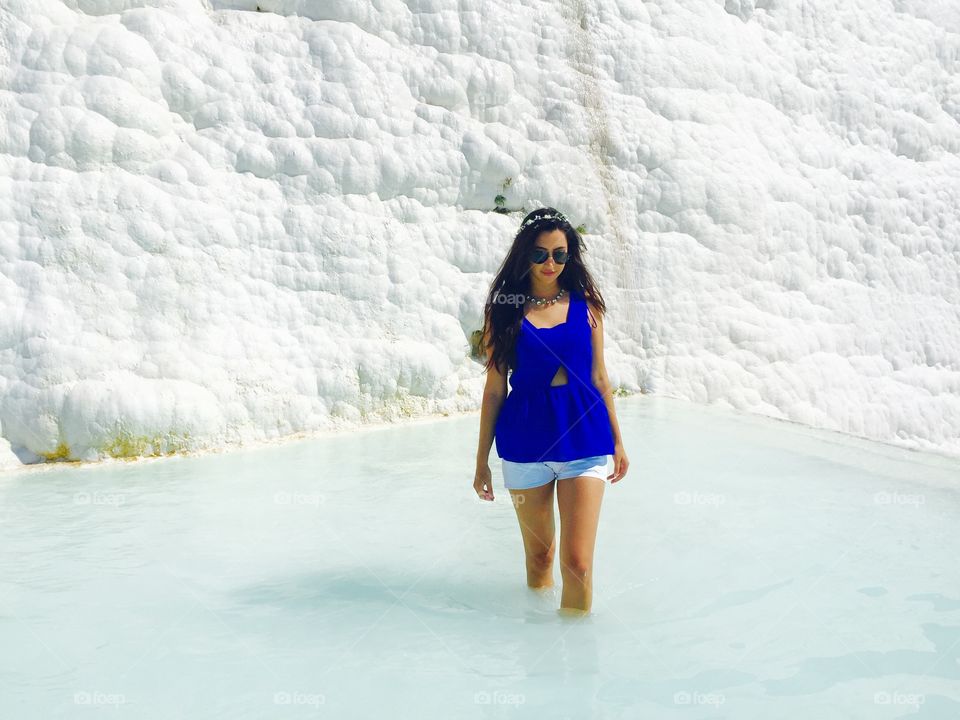 Pamukkale blue