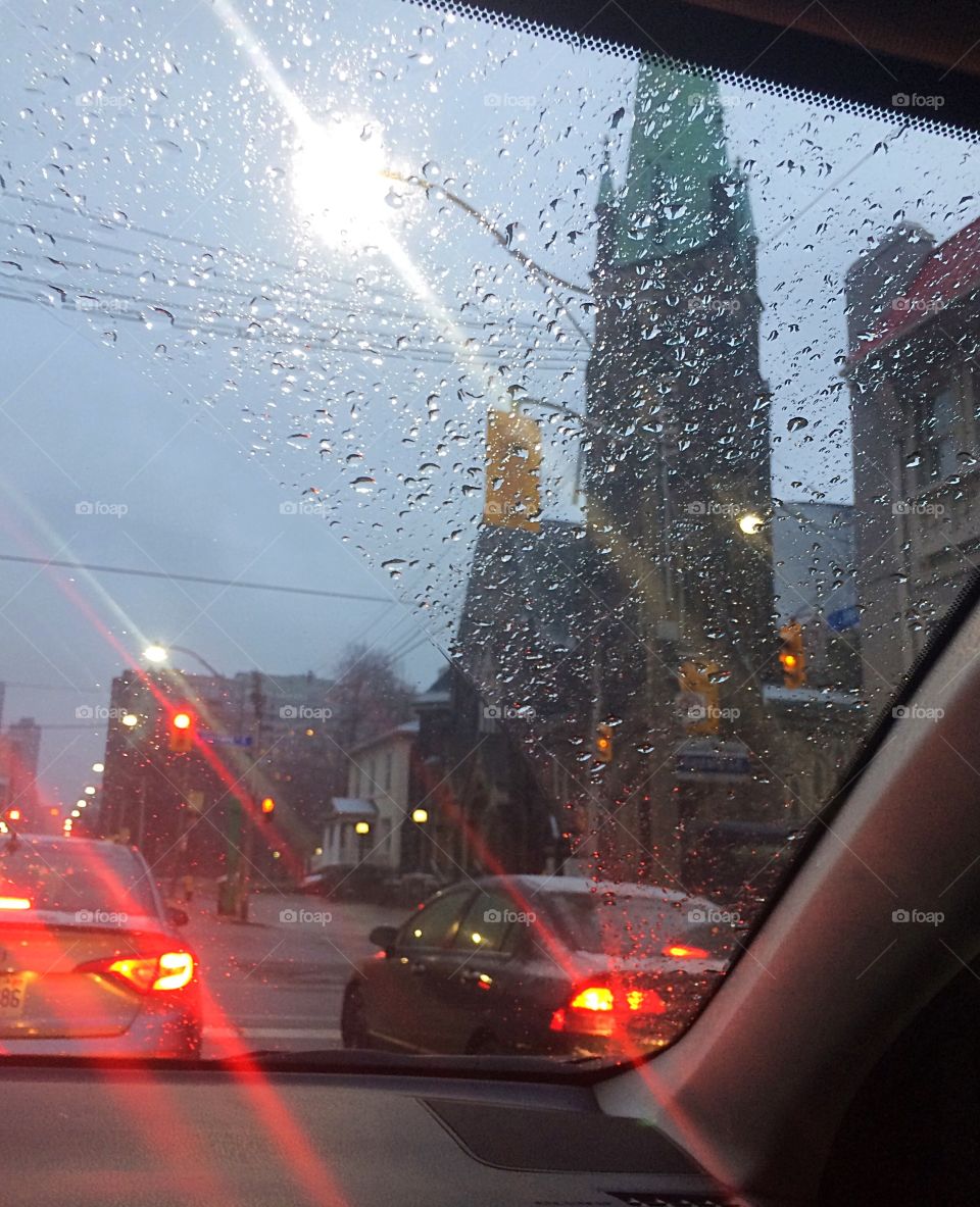rainy driving 