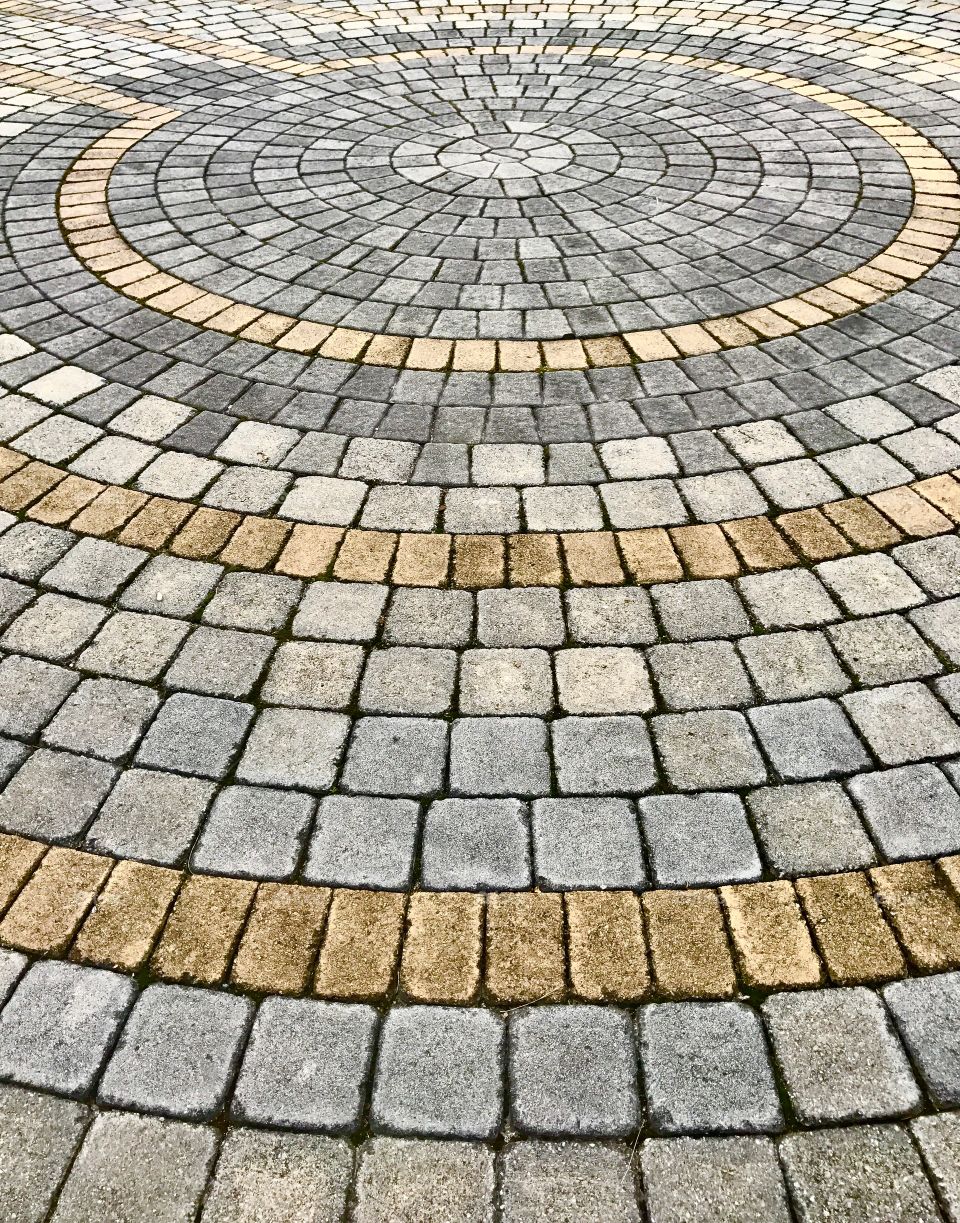 Circular Pattern of Stones