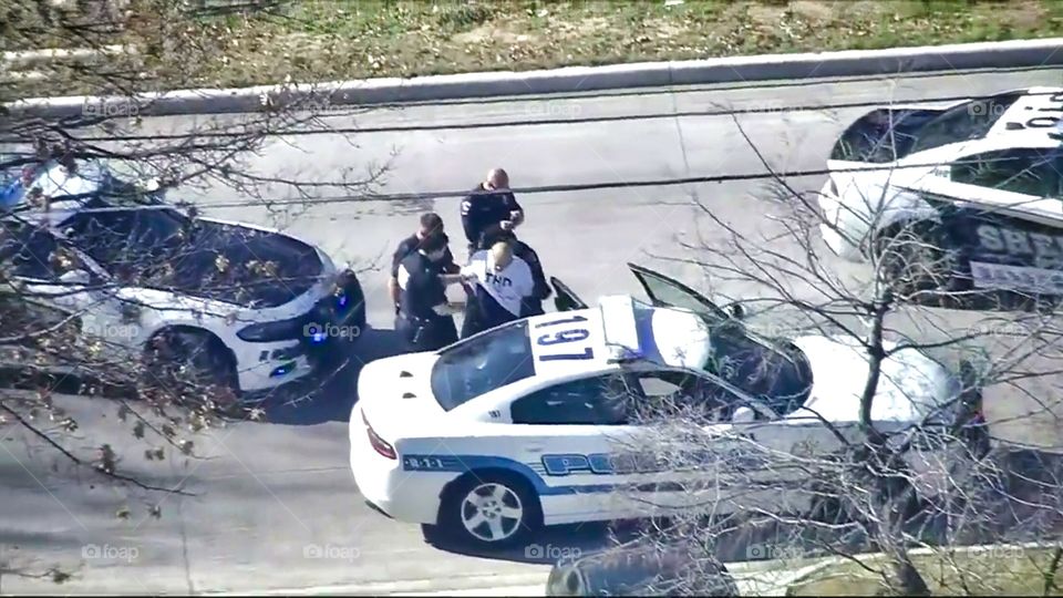 Dallas, Texas high speed chase suspect captured 👮‍♀️