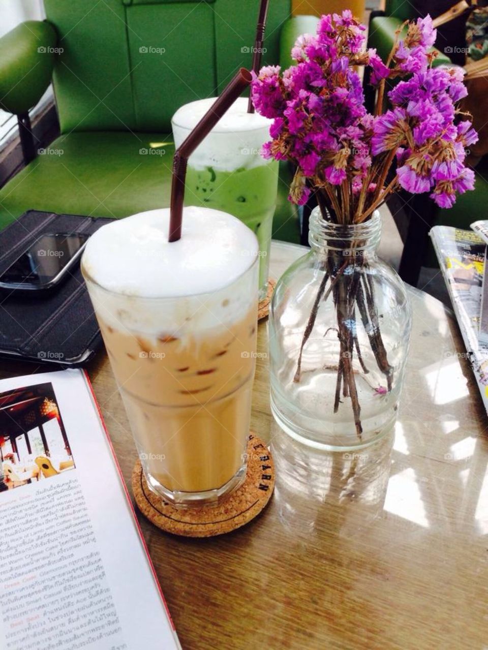 Relax time with coffee