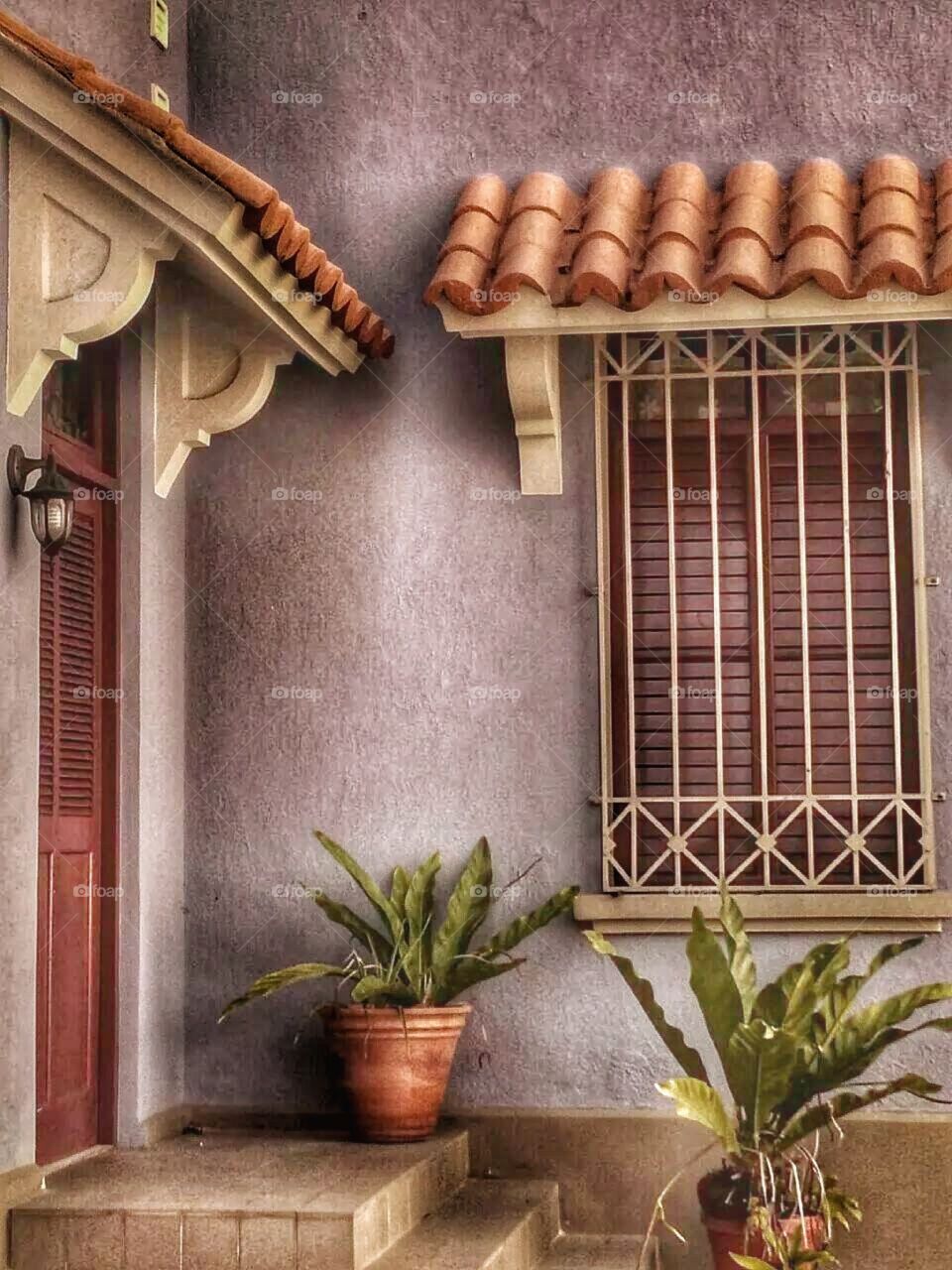 entryway Puerto Rican home