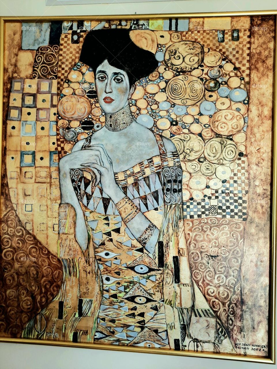 multiverse (copy of Klimt's painting)