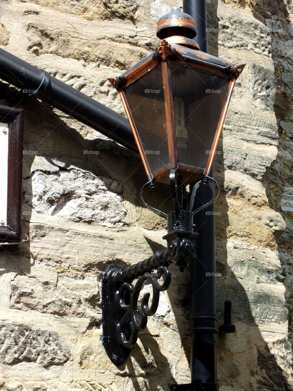 Old Street light in Bakewell