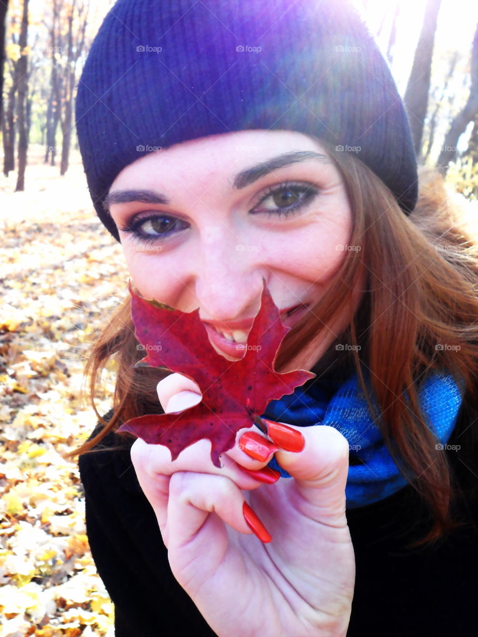 When she was really happy