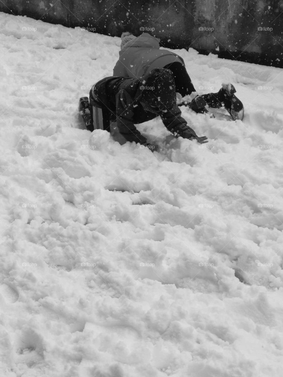 Divertimento con la neve