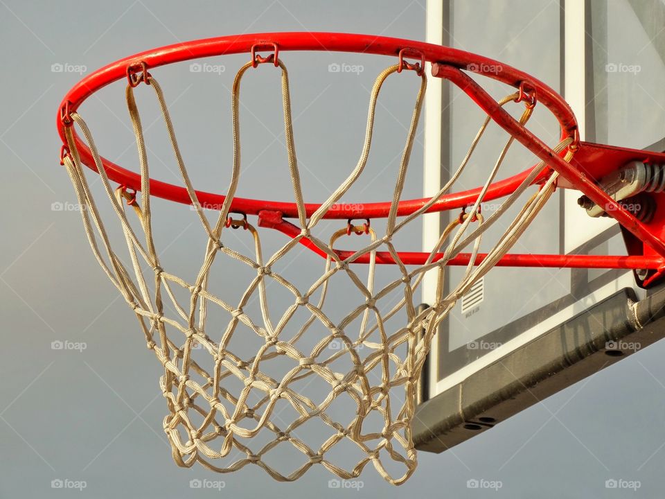 Basketball Hoop. American Sports
