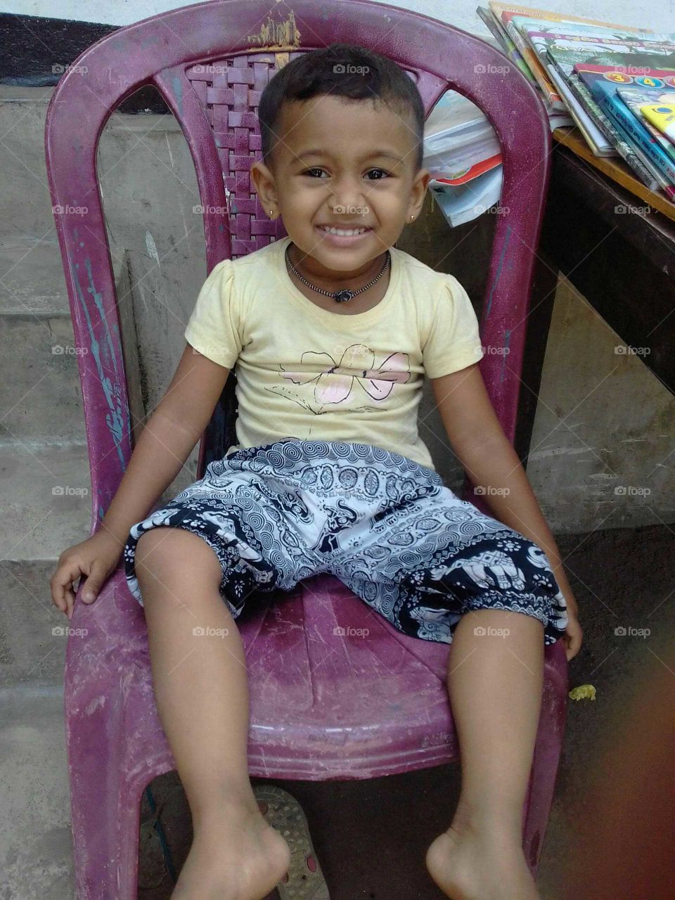 Smiling Little Girl..