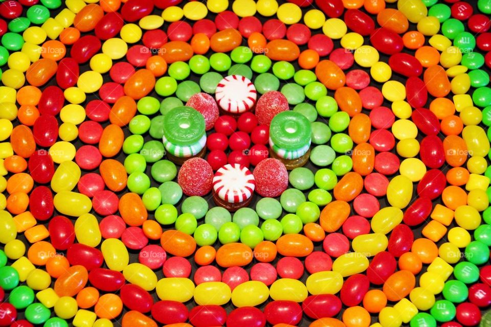 Band of Colorful Candies