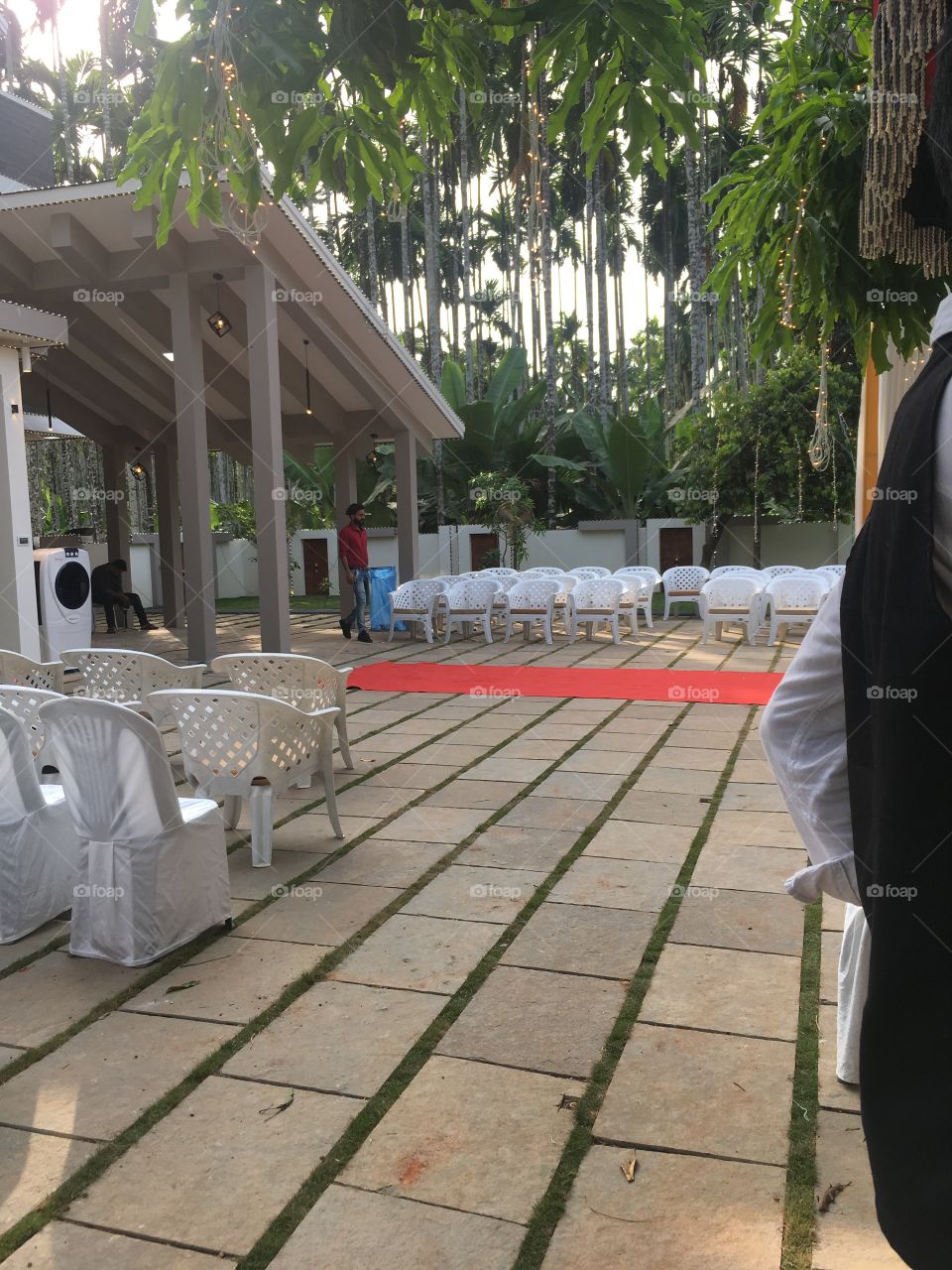 chairs for ongoing function 