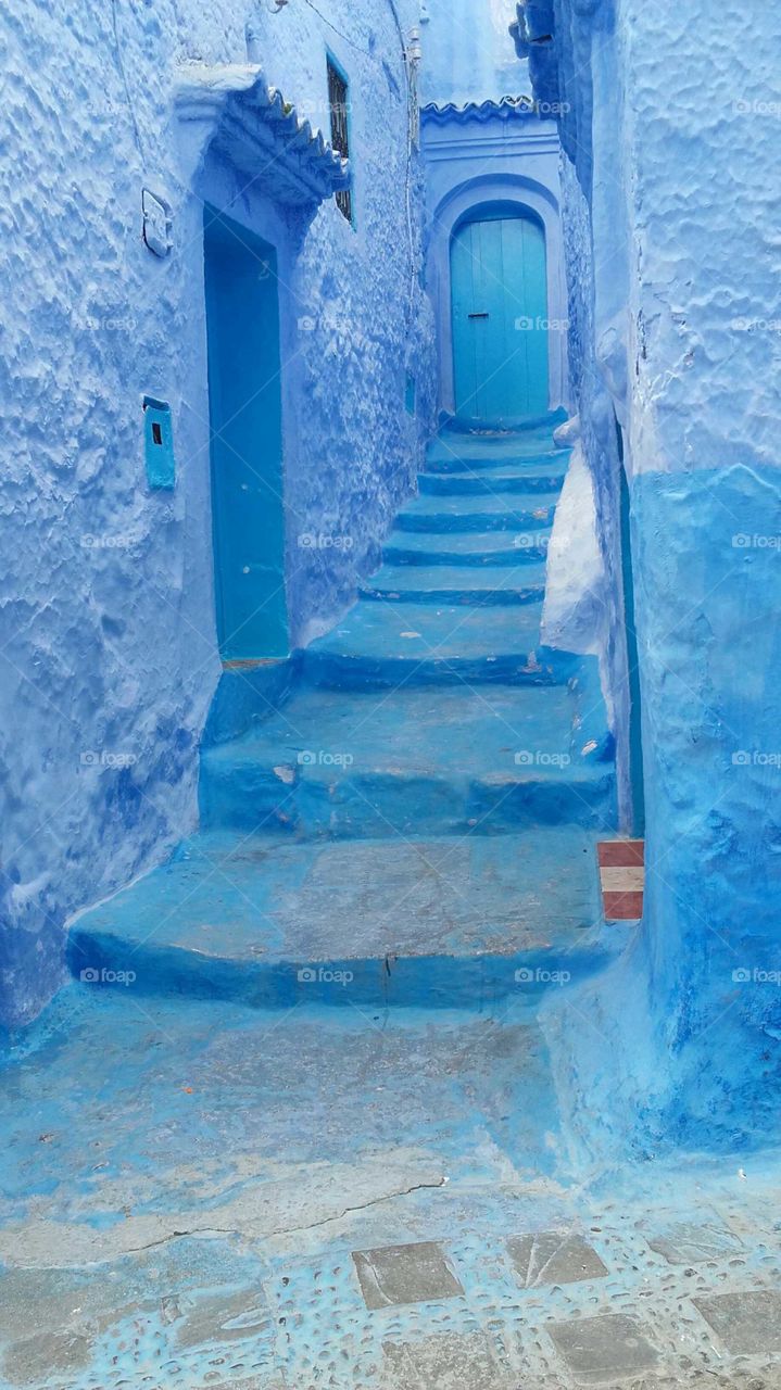 Marroc (blue village)