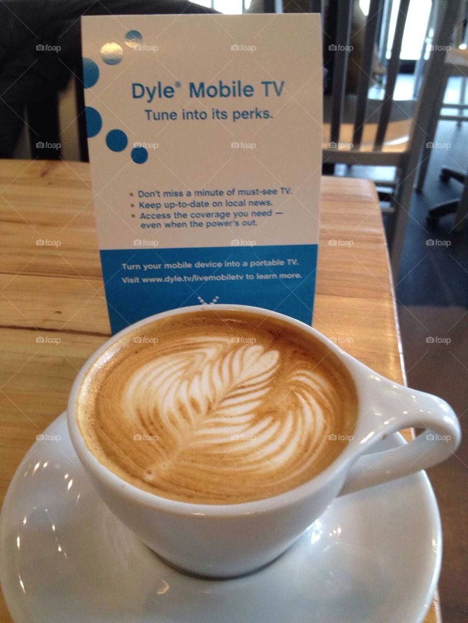 Dyle tv coffee
