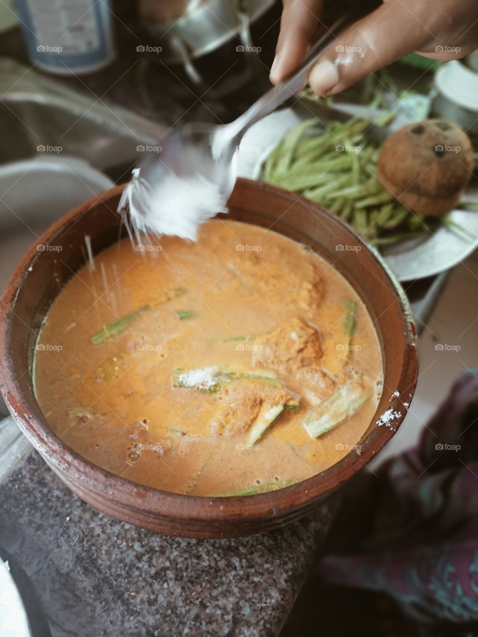 Fish curry
