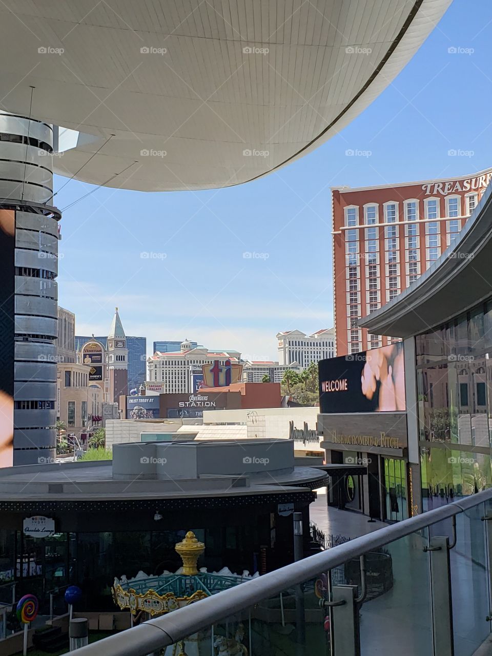 Fun and Interesting Fashion Show Mall in Las Vegas Nevada USA