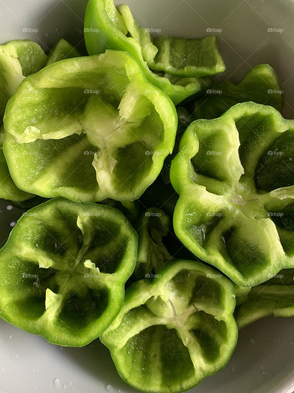 I feel to eat  lots green peppers ❗️