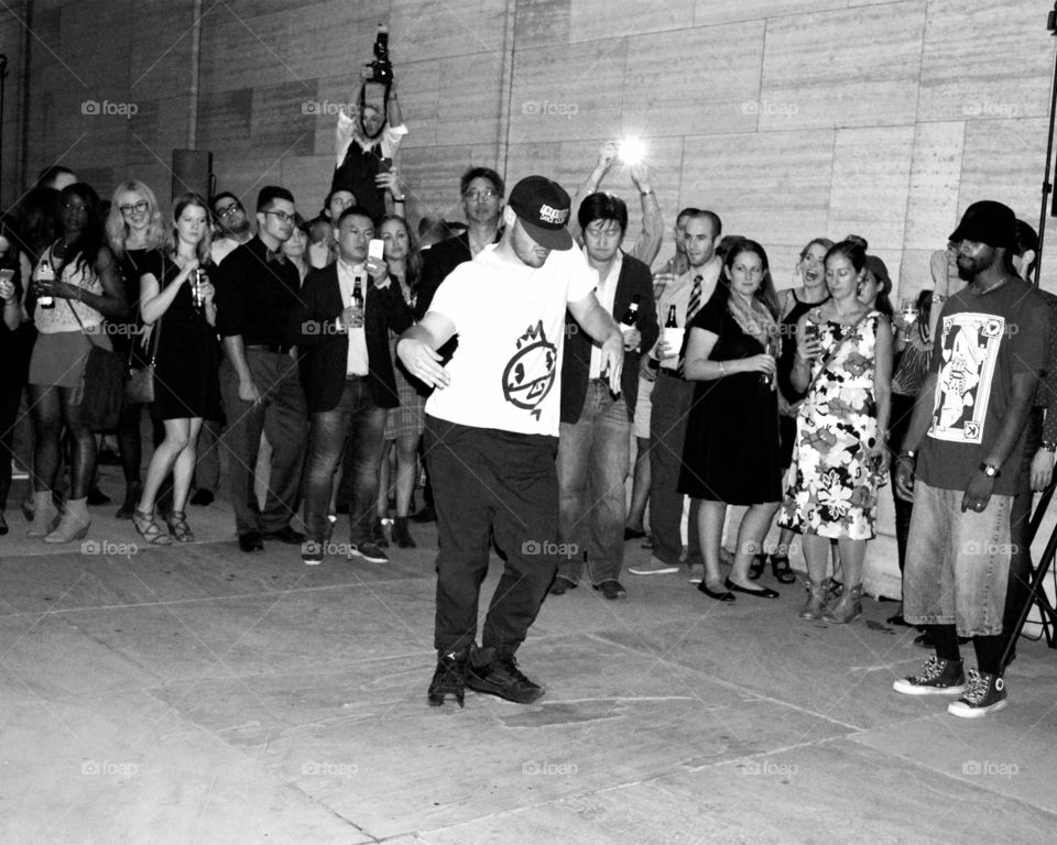 Tony Azzaro dancing at PMA. Myself performing alongside Freestyle Dance Academy & The Bronx Boys at The Philadelphia Museum of Art. 
