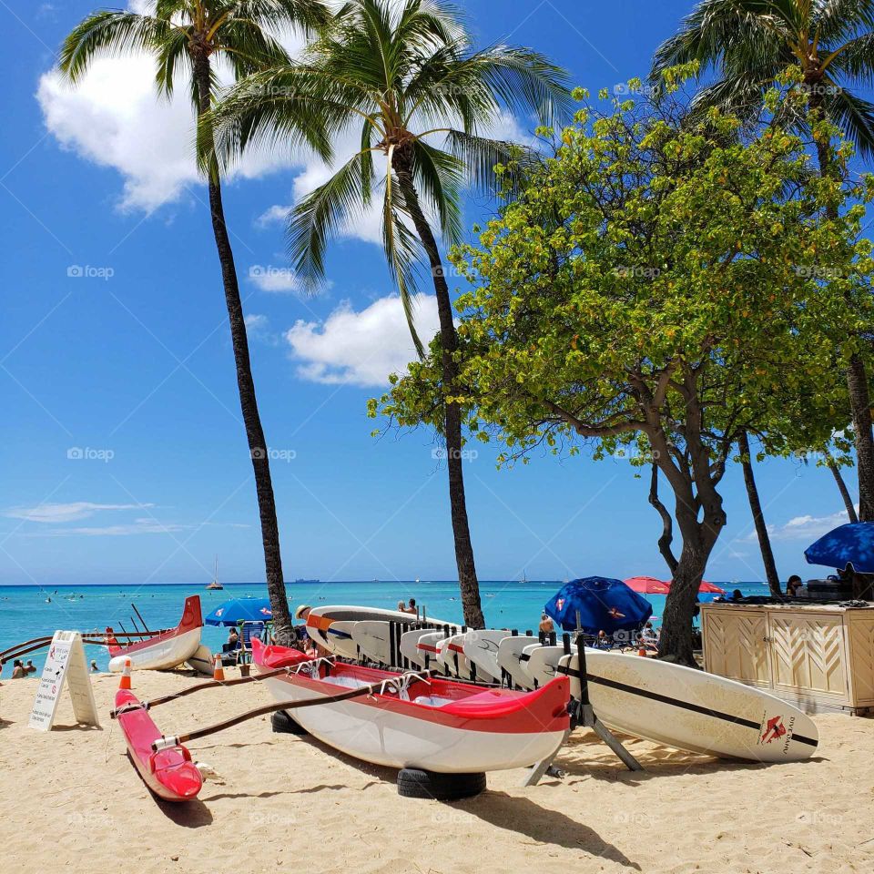 Hawaii Waikiki Beach