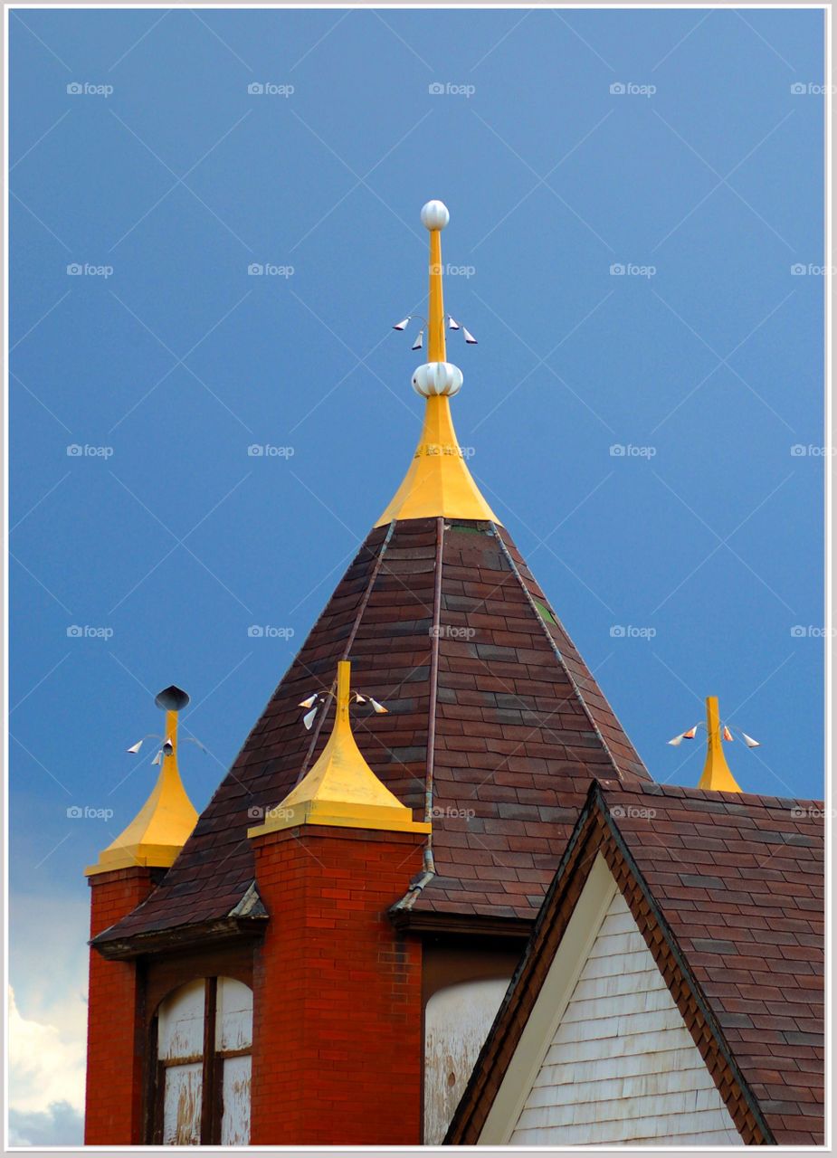 Roof top in Victor Colorado