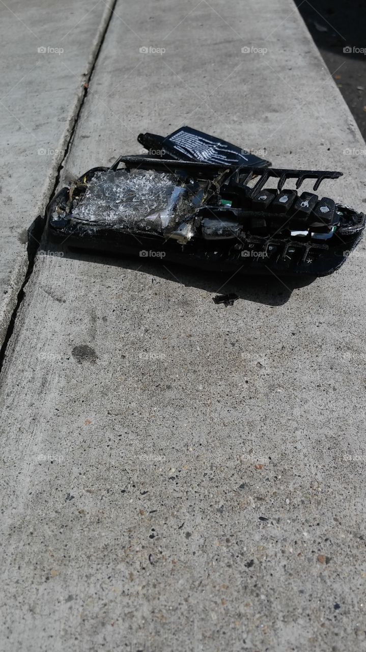 demolished cell phone, insurance?