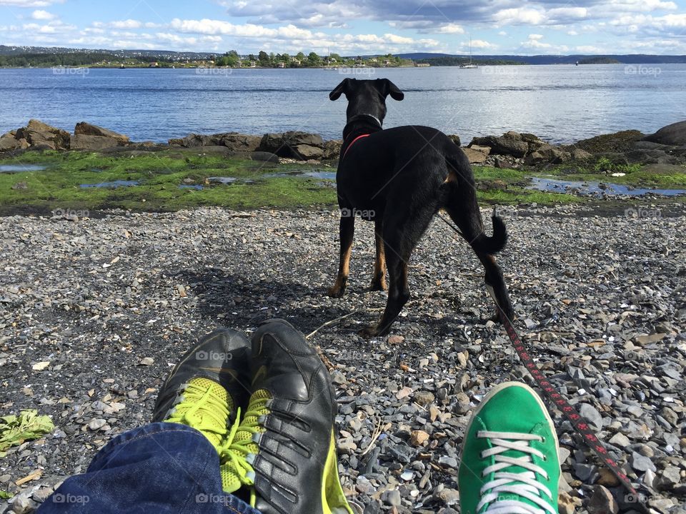 Dana. Trip /Oslo fjord 