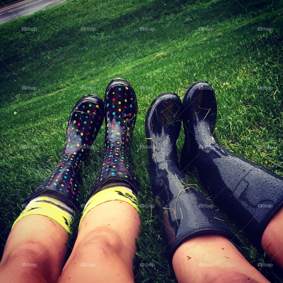 Rain boots!!