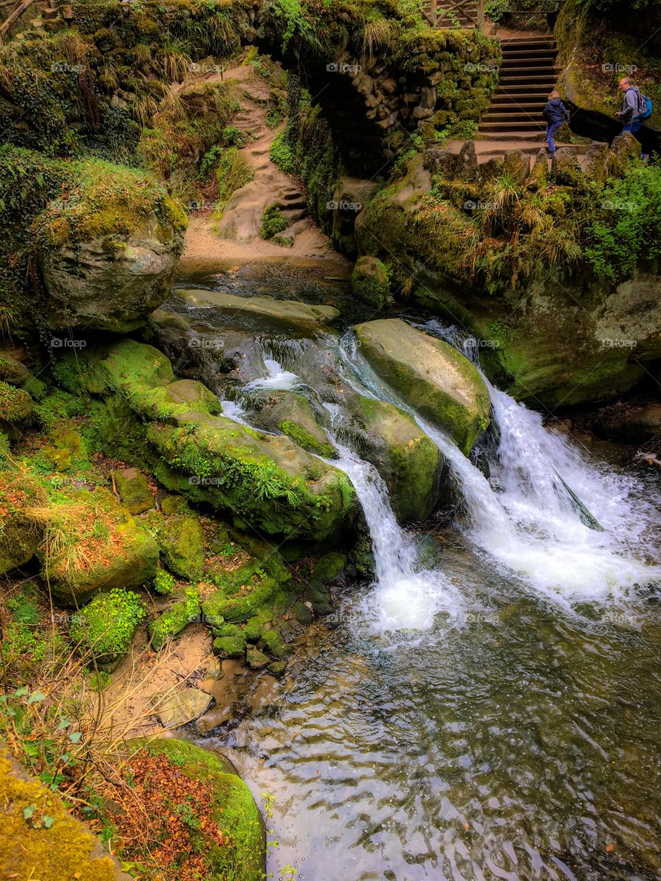 Schiesstuempeks cascade  muellertal trail Luxemburg 