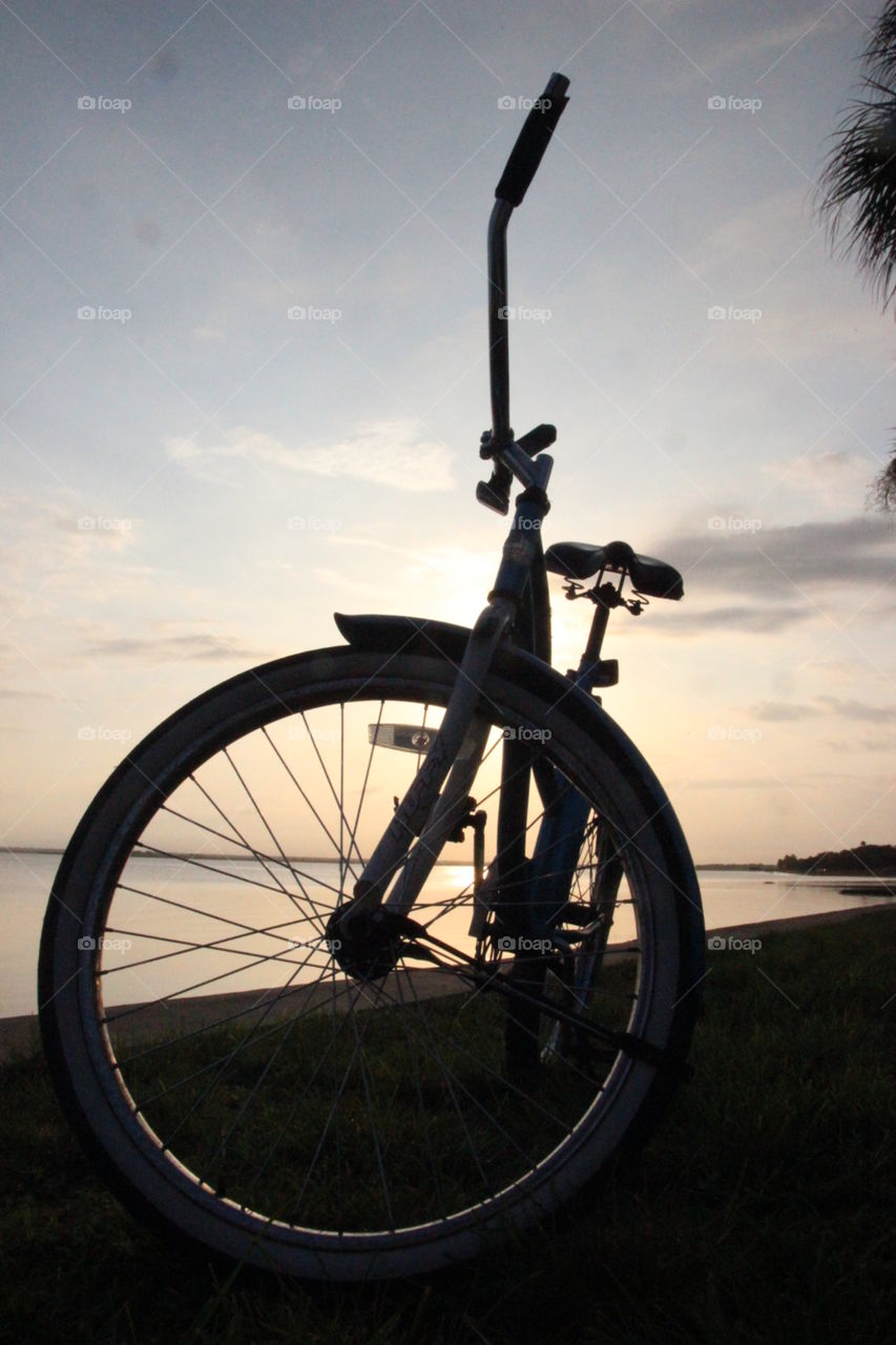 Bike silhouette 