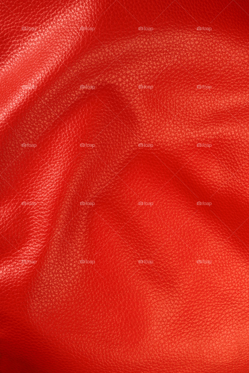 Red Leather texture background