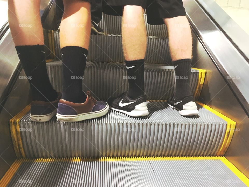 On the Escalator