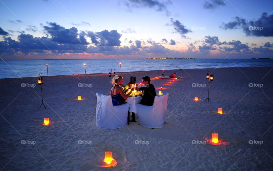 Romantic dinner