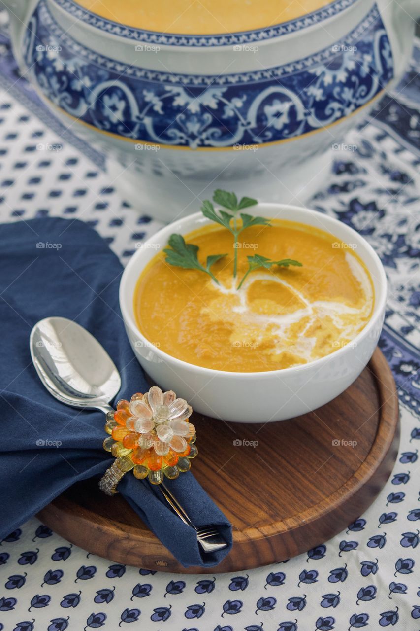 Pumpkin soup 