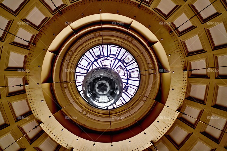 Estación de Francia. . Cupula del vestíbulo