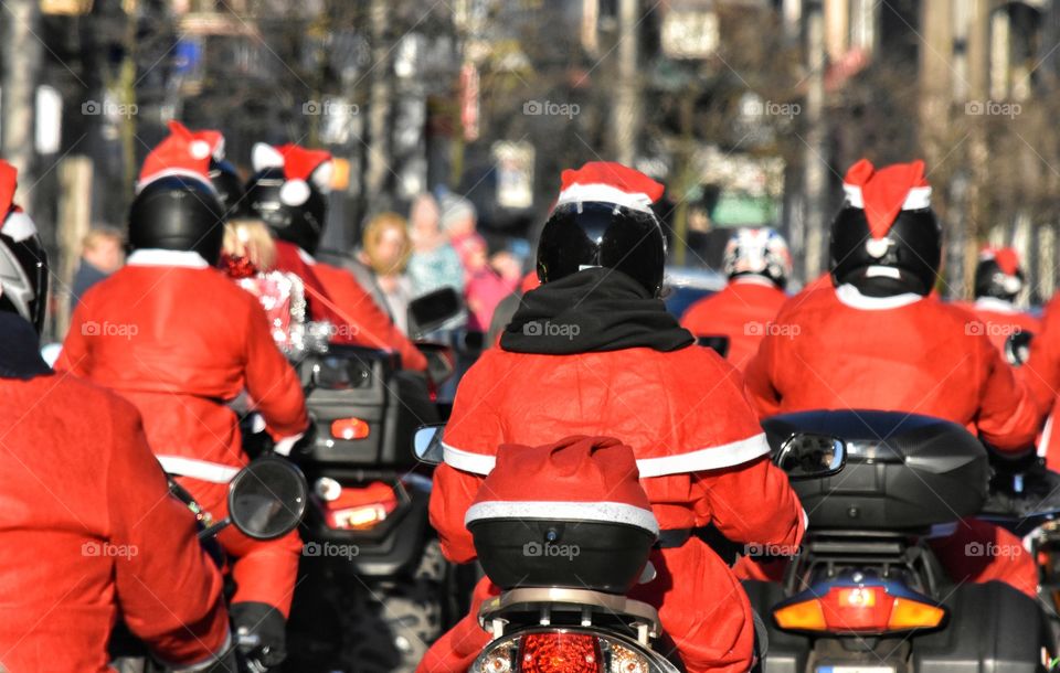 People, Street, Police, Vehicle, Winter