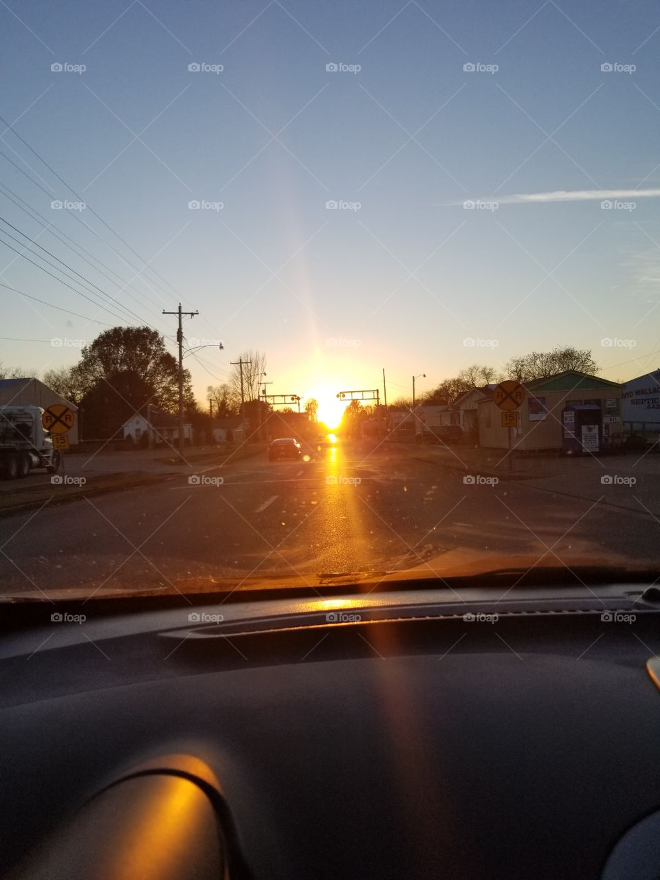 Sunset over Downtown Paducah