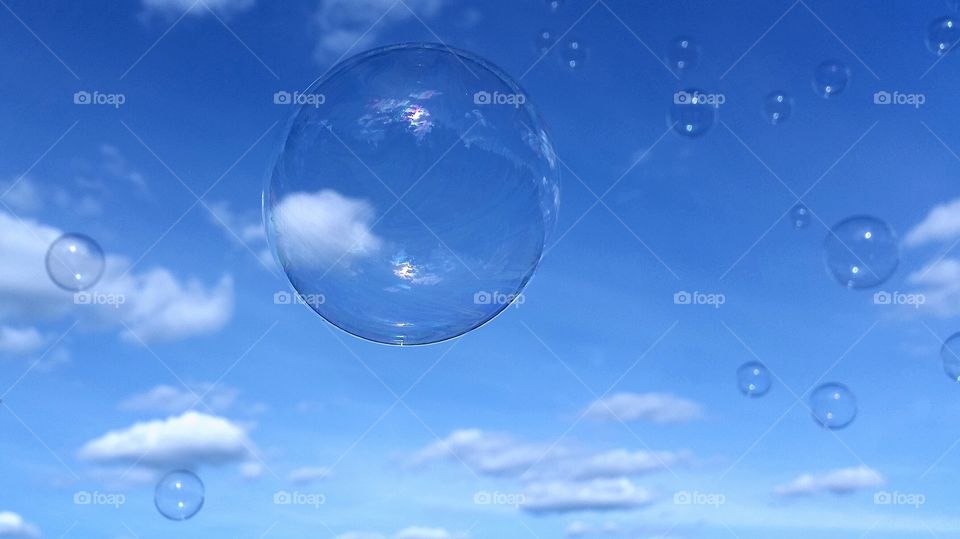 Bubbles in the sky