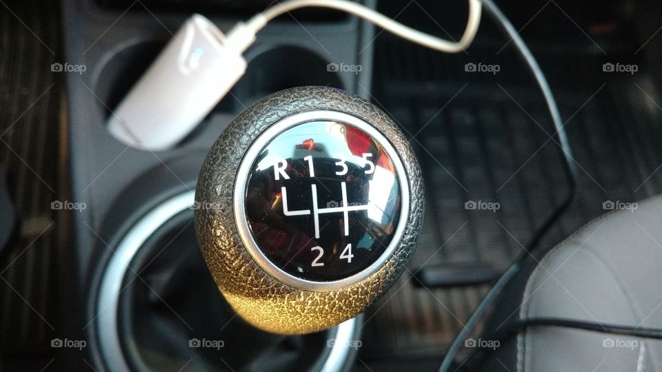 Câmbio de marchas, automóvel Volkswagen.