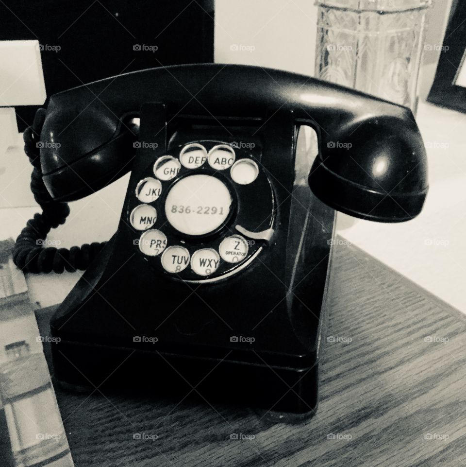 Antique Telephone, second version