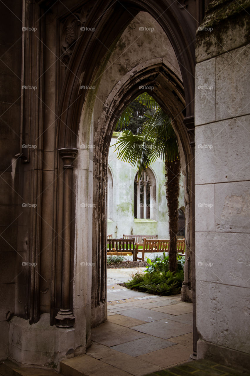 An old church in Central London