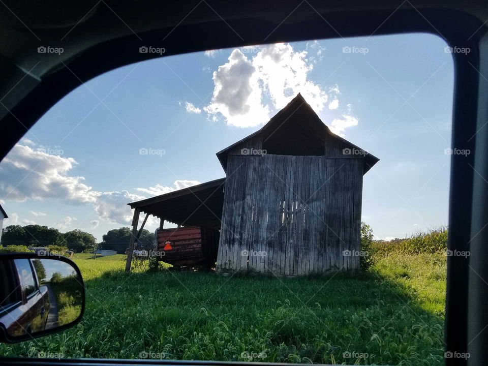 Old Barn on the country in orange Va
