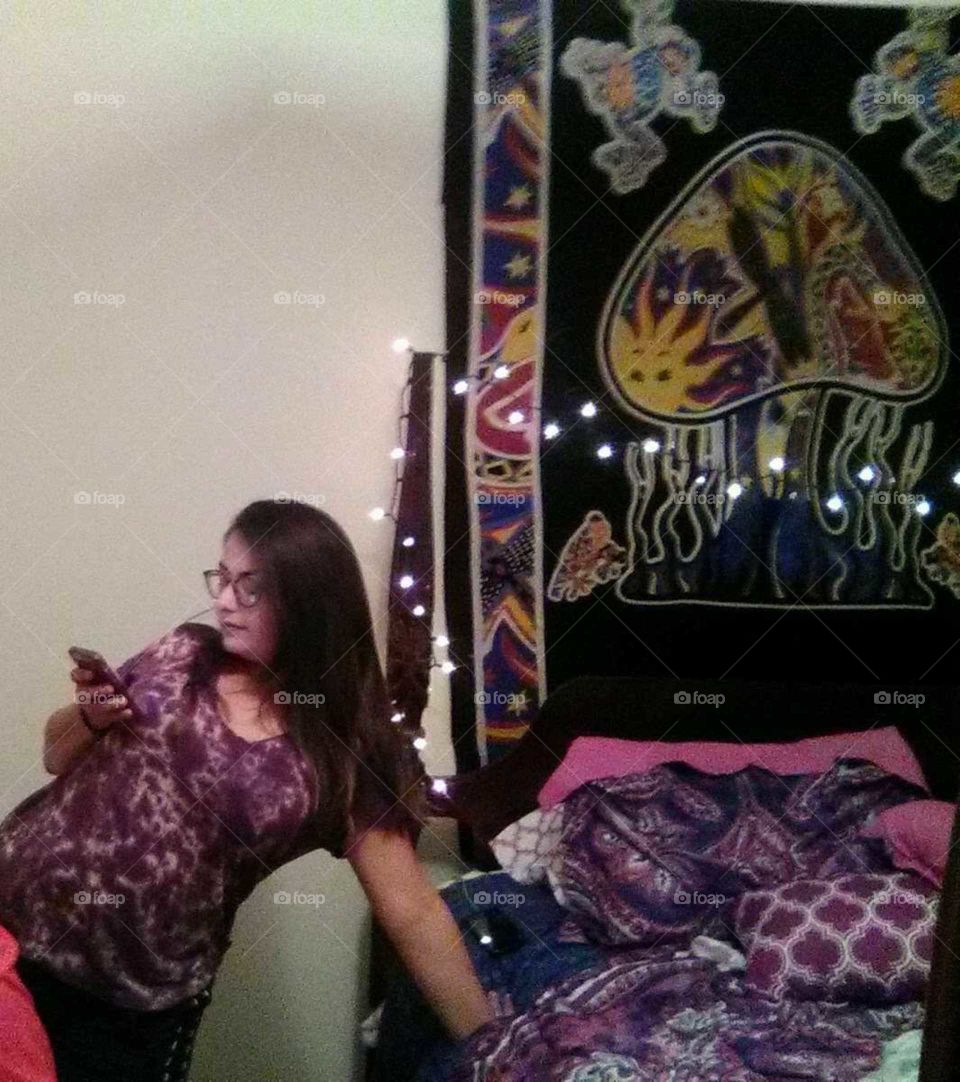 Decorating daughters room