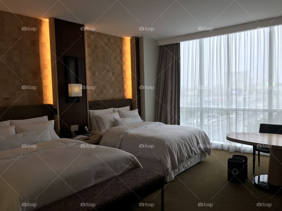 Hotel bedroom 