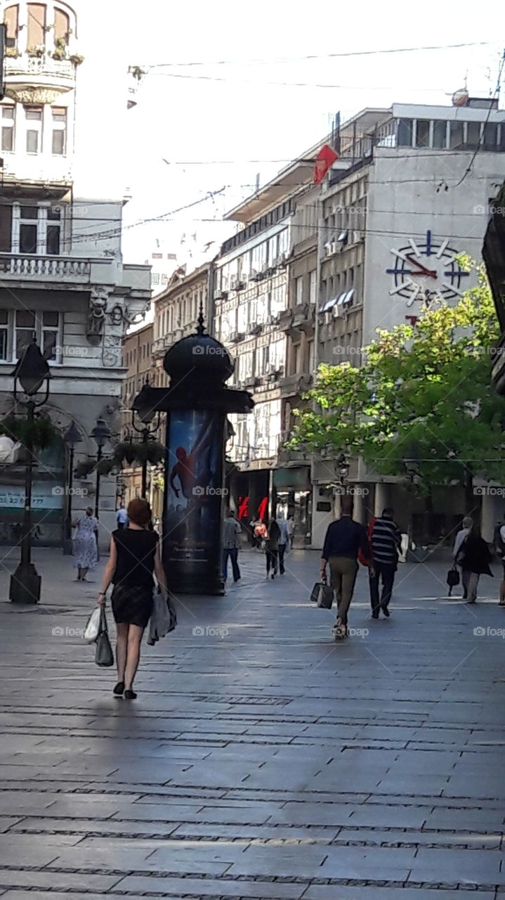 Belgrade pedestrian street