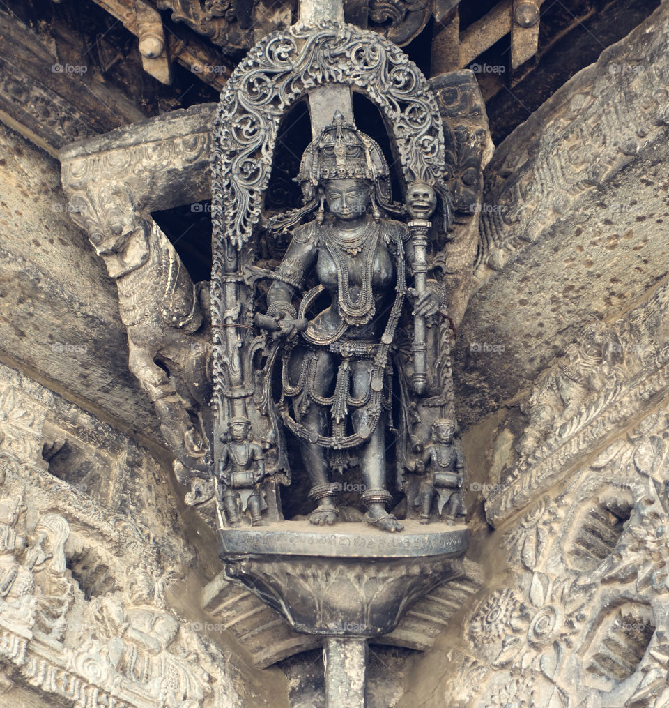 Sculpture photography - fine art - Belur