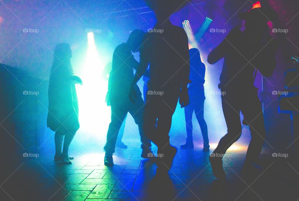 People in Nightclub